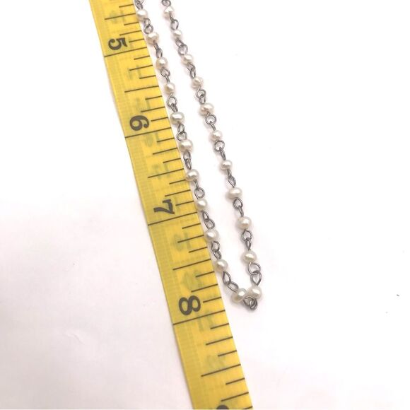 American Eagle Outfitters Silver Pearl Necklace - Picture 4 of 4